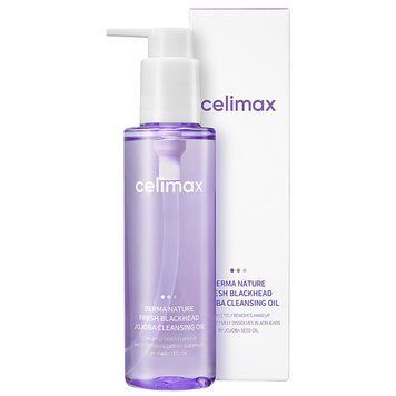 Гідрофільна олія з олією жожоба проти чорних цяток &ndash; Celimax Derma Nature Fresh Blackhead Jojoba Cleansing Oil, 150 ml 2650 фото