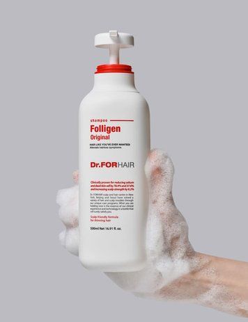 Шампунь проти випадіння та для зміцнення волосся &ndash; Dr.FORHAIR Folligen Shampoo, 500 ml 2905 фото