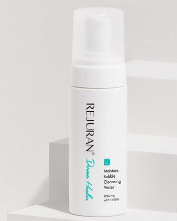 Бульбашкова зволожувальна пінка з полінуклеотидами c-PDRN &ndash; REJURAN Moisture Bubble Cleansing Water, 150 ml 10101 фото