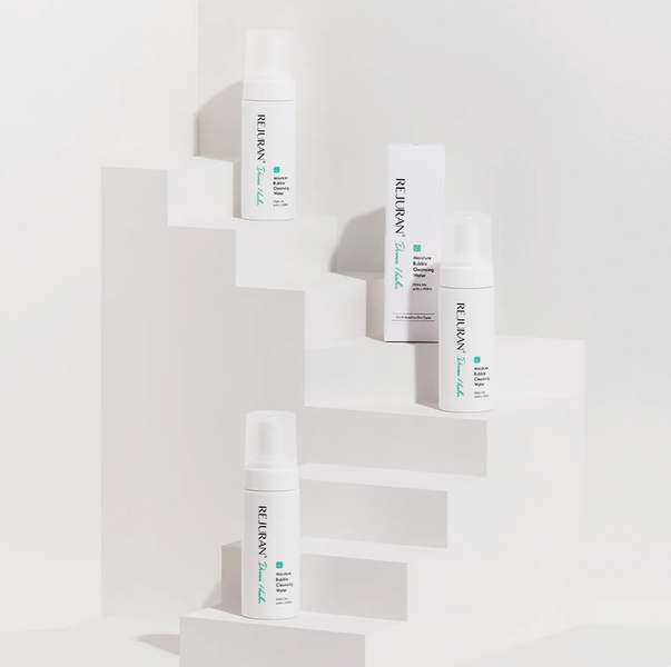 Бульбашкова зволожувальна пінка з полінуклеотидами c-PDRN &ndash; REJURAN Moisture Bubble Cleansing Water, 150 ml 10101 фото