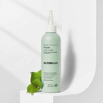 Освіжаюча маска-пілінг для очищення шкіри голови &ndash; Dr.FORHAIR Phyto Fresh Scalp Scaler, 200 ml 2931 фото