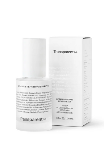 Зволожувальна сироватка з керамідами для захисту та регенерації &ndash; Transparent Lab Ceramide Repair Moisturizer, 30 ml 4660 фото